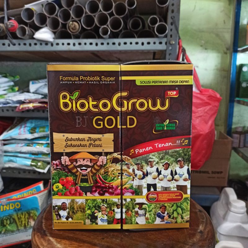 BIOTOGROW GOLD 1 LITER FORMULA PROBIOTIK SUPER PUPUK ORGANIK