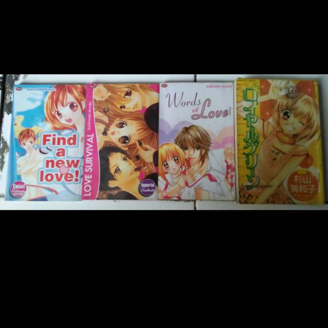 Paket komik sugiyama miwako ( jual set)