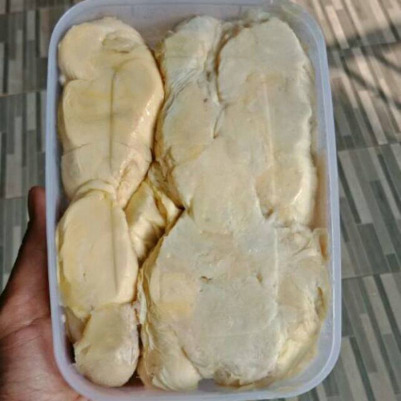 Durian Kupas Premium Sumatera ± 900gr