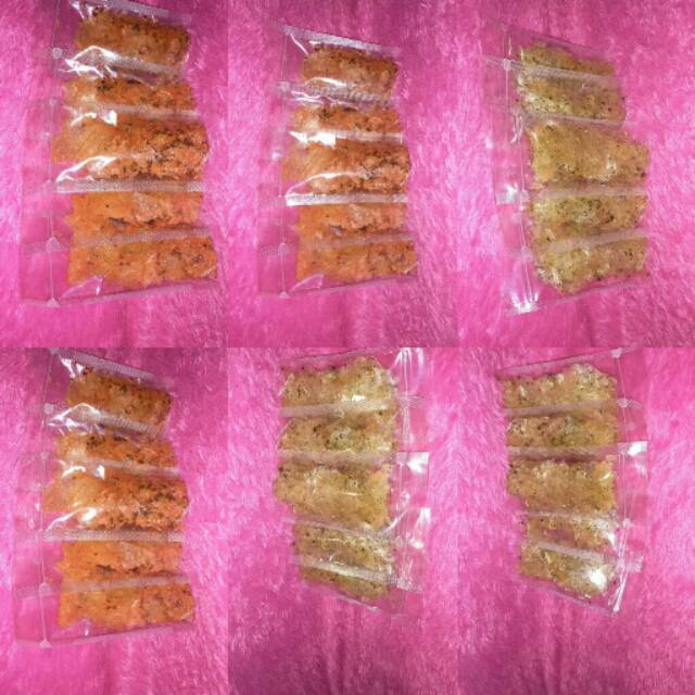

Kripik kaca dan siomay seblak