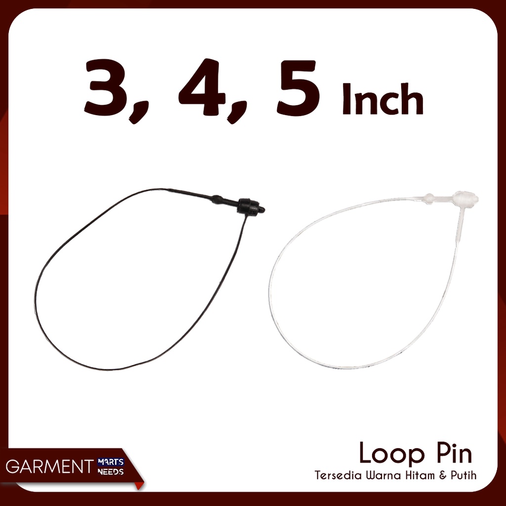 

SPI - Lock Pin Loop Pin String Merk Kobe Isi 5000 Pcs