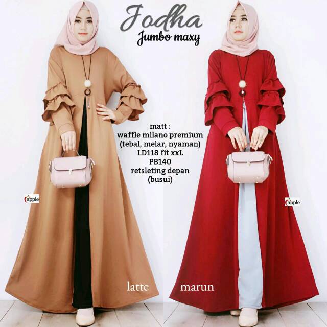 Jodha jumbo maxy( apple),,spassy,,,en hijab
