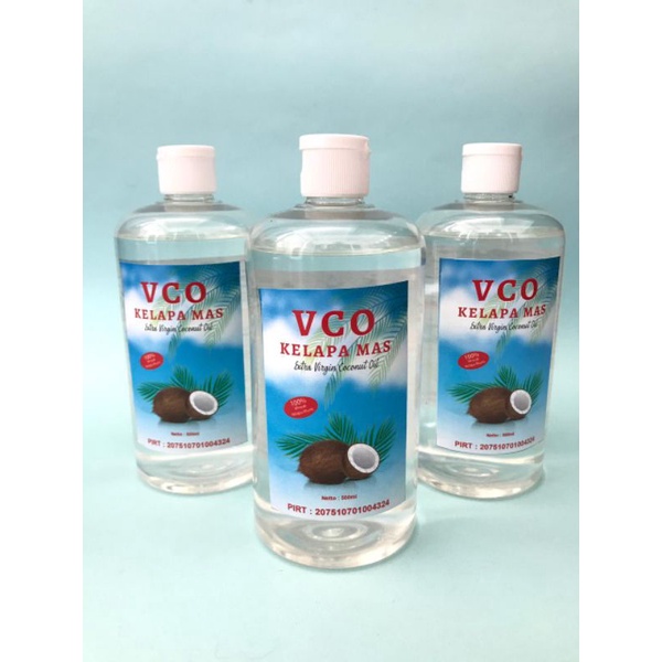 

Virgin Coconut Oil VCO 500Ml | Minyak Kelapa super segar murni 100%