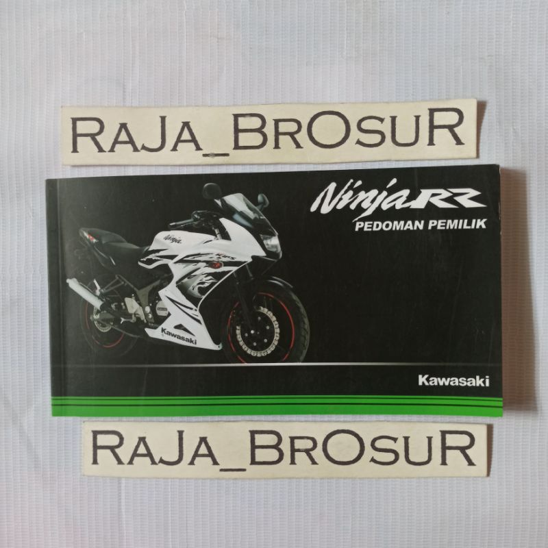 Buku pedoman pemilik/Manual book Kawasaki Ninja 150 RR SE Special Edition 2Tak 2T 2012-2013