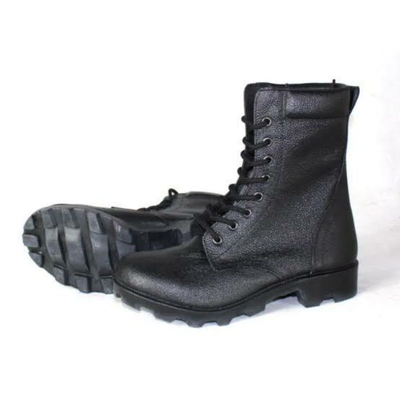 SEPATU PDL KULIT JERUK KULIT KILAP, PDL NINJA, SEPATU ASLI KULIT SAPI NON SINTETIS SOL RADIAL SEPATU PDL TNI POLRI SCURITY SATPAM