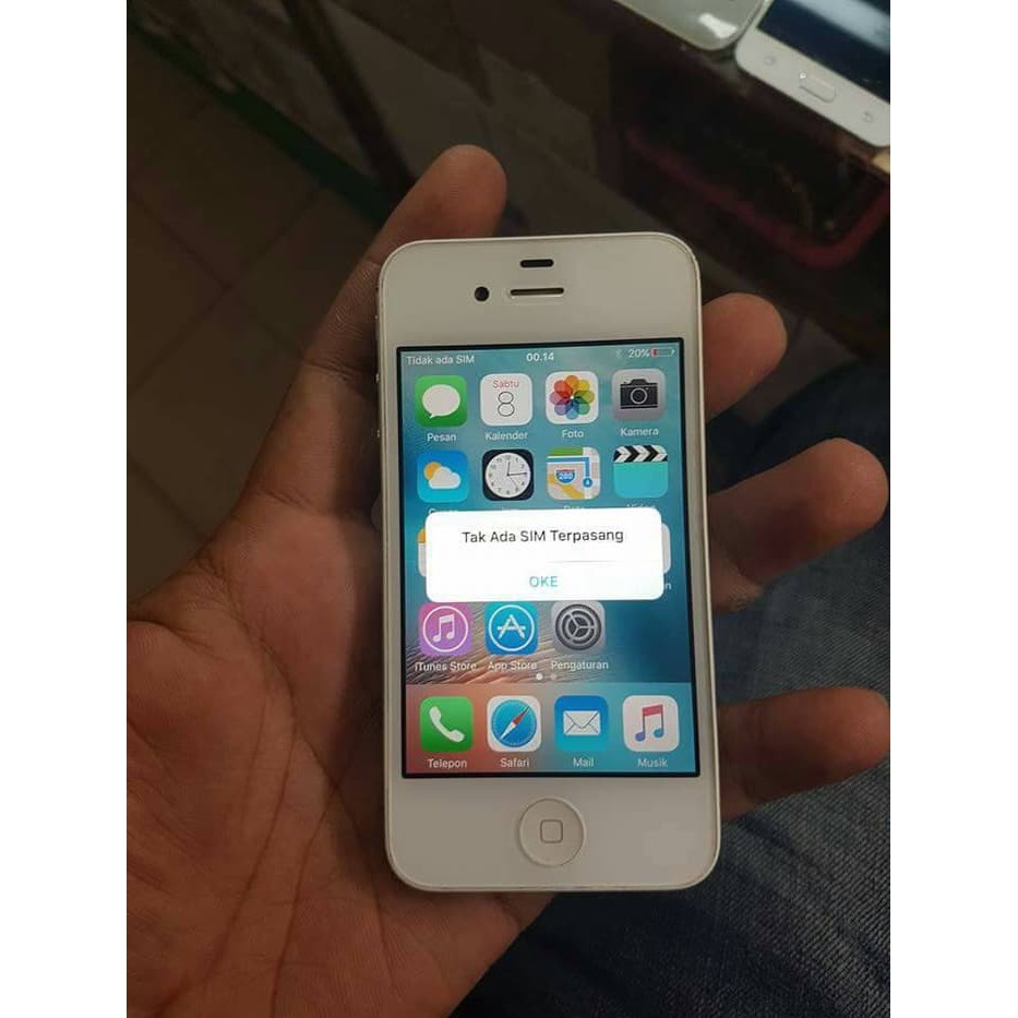 Iphone 4s White 8gb Shopee Indonesia