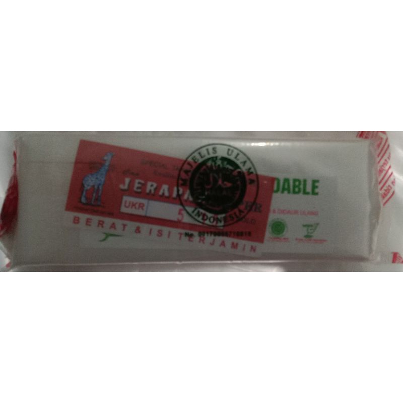 Kantong Plastik PE Jerapah ukuran 9x33