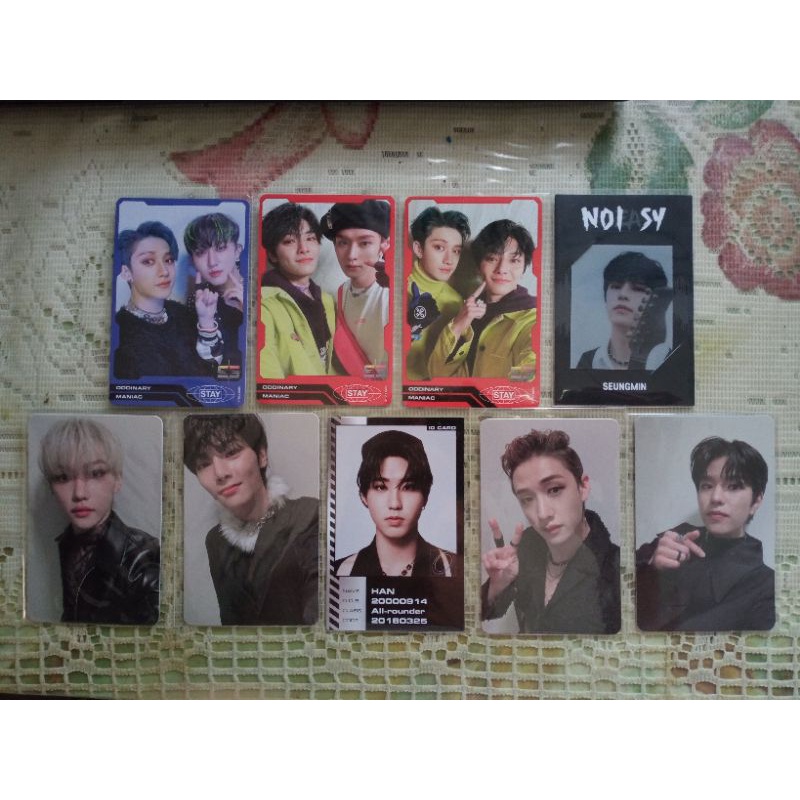PHOTOCARD TRADING CARD TC UNIT FRANKENSTEIN ID CARD ODD ODDINARY FRAME NOEASY BANG CHAN LEE KNOW CHA