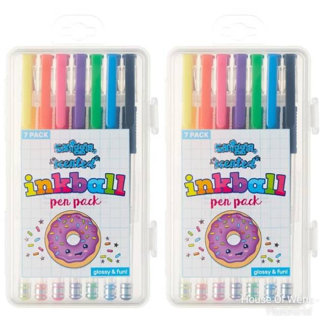 

SMIGGLE INKBALL SCENTED PEN PAC X7 - PULPEN WARNA WANGI SMIGGLE
