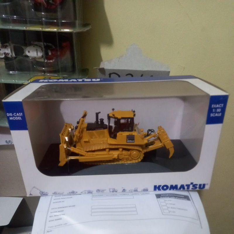 Jual Diecast Miniatur Alat Berat Komatsu D155 Buldozer 150 Tambang Konstruksi Indonesiashopee 4129