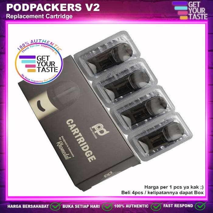 Cartridge Podpackers V2.0 Replacement Catridge Pod Packers V2