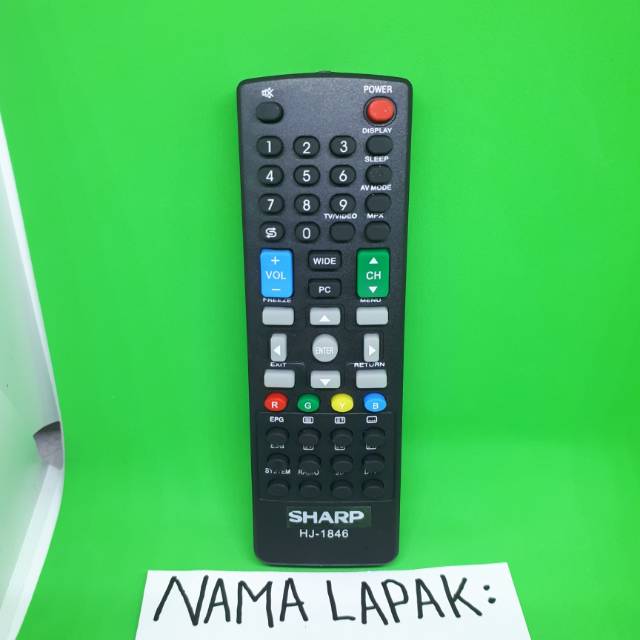 REMOTE REMOT TV LED LCD SHARP KW