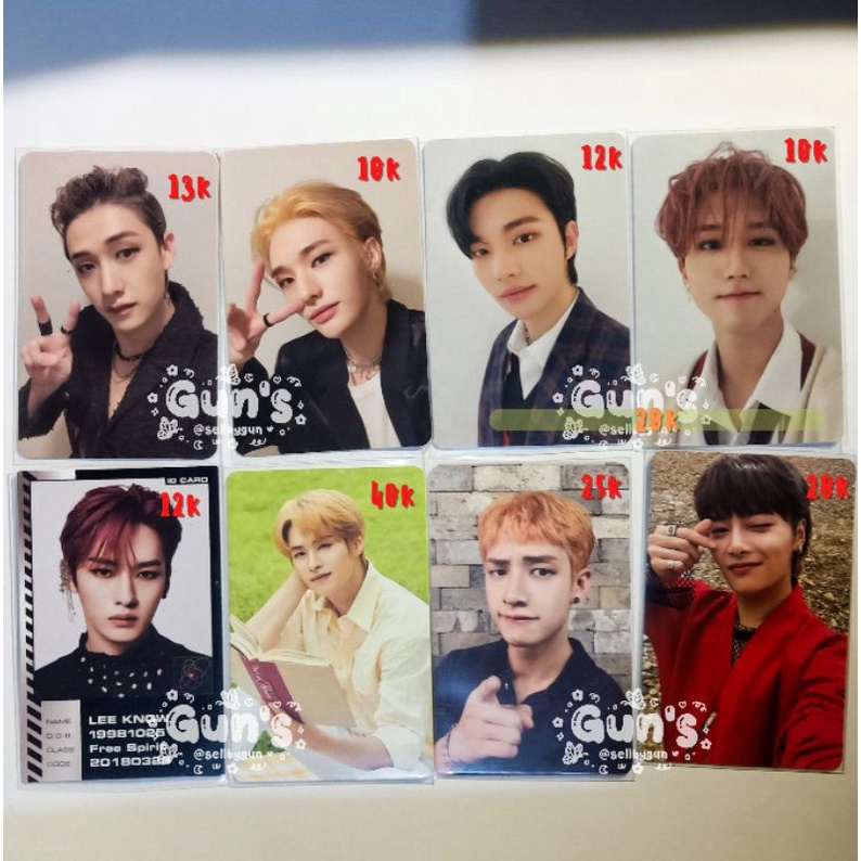 Photocard PC Straykids Oddinary Noeasy Cevel Nacific R1 Bangchan Hyunjin Leeknow I.N Ayen Han Jisung