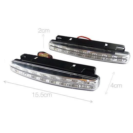 LAMPU DRL LED | LAMPU DRL 6 LED XENON | EKSTERIOR MOBIL DRL | LED DRL - LAMPU MOBIL - AKSESORIS EKS-