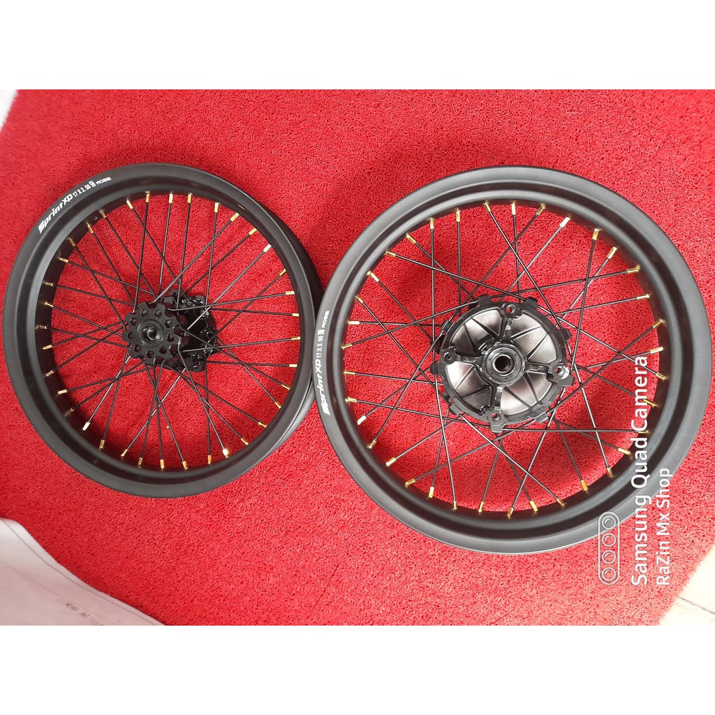 Velg Set Depan Belakang Honda CRF 150 L PNP ring 17