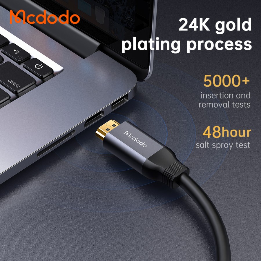 Mcdodo Kabel HDMI To VGA 4K HD Audio Video PS3 Laptop TV CA-127