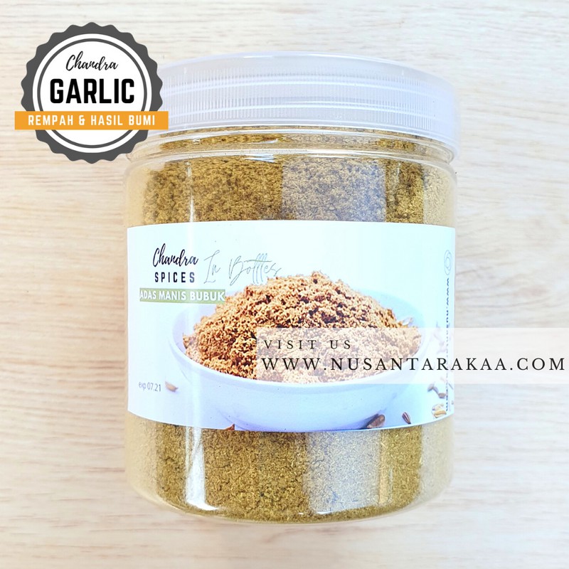 

Adas manis bubuk / fennel powder 270 gr (botol)