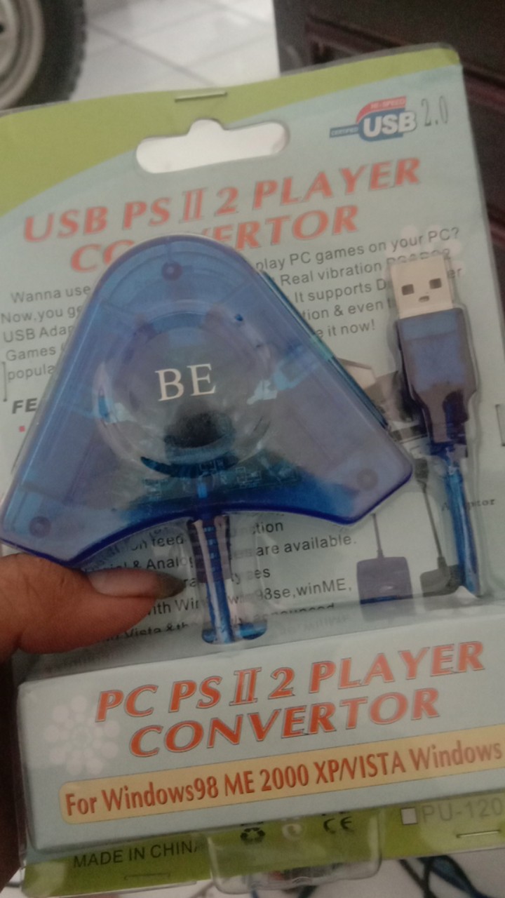 Converter Usb Double Stick Ps2 Ke Ps3/pc
