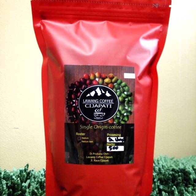 

Kopi LAWANG COFFEE CIJAPATI. 500g powder/bubuk kopi