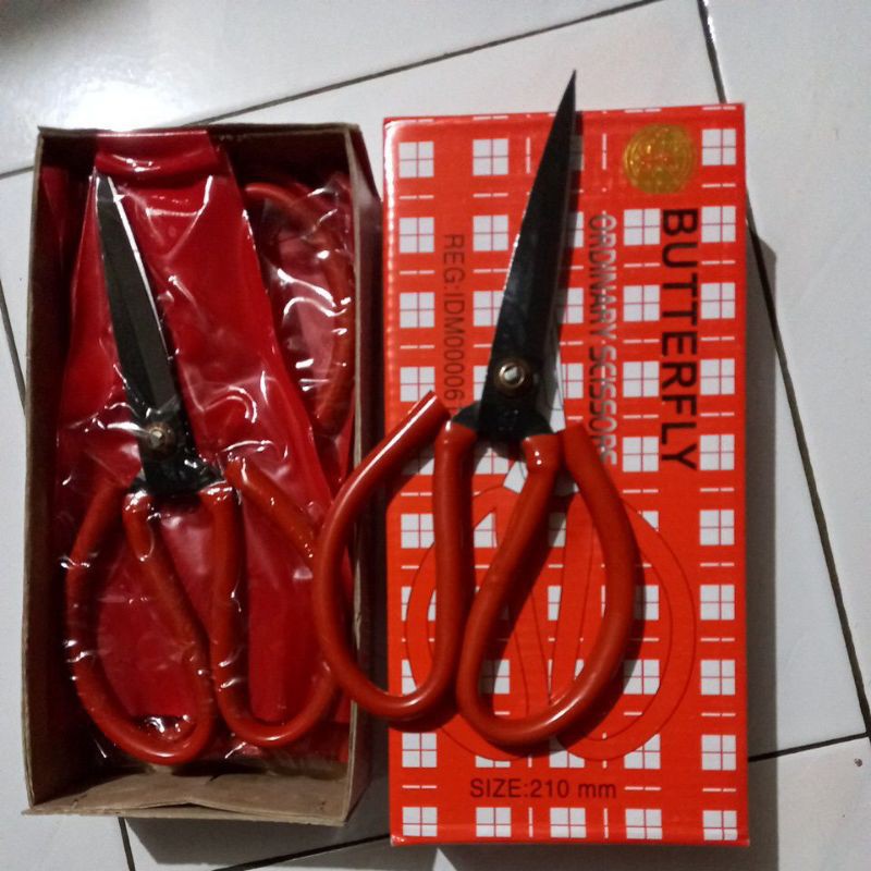 

Gunting Kodok Butterfly 9in(210mm)/Gunting kain