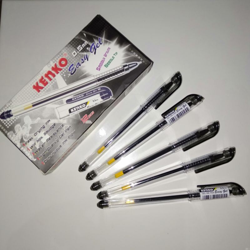 

Bolpen Kenko Easy Gel 0.5 mm / Pulpen