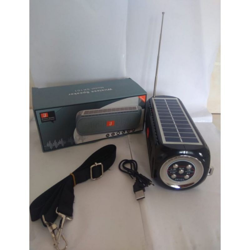 Speaker Bluetooth J SK-101 + Solar