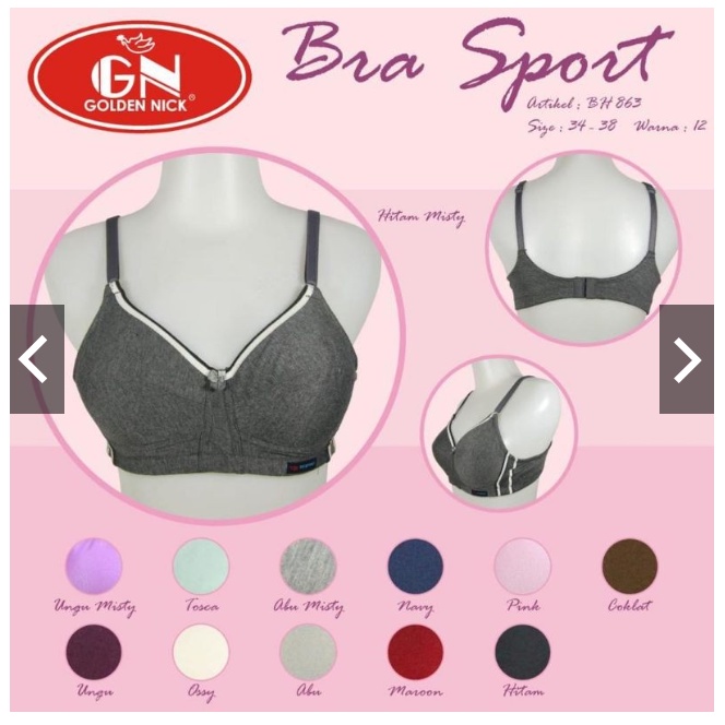 Bra Sport GOLDEN NICK/ BH Sport GOLDEN NICK 863/I3