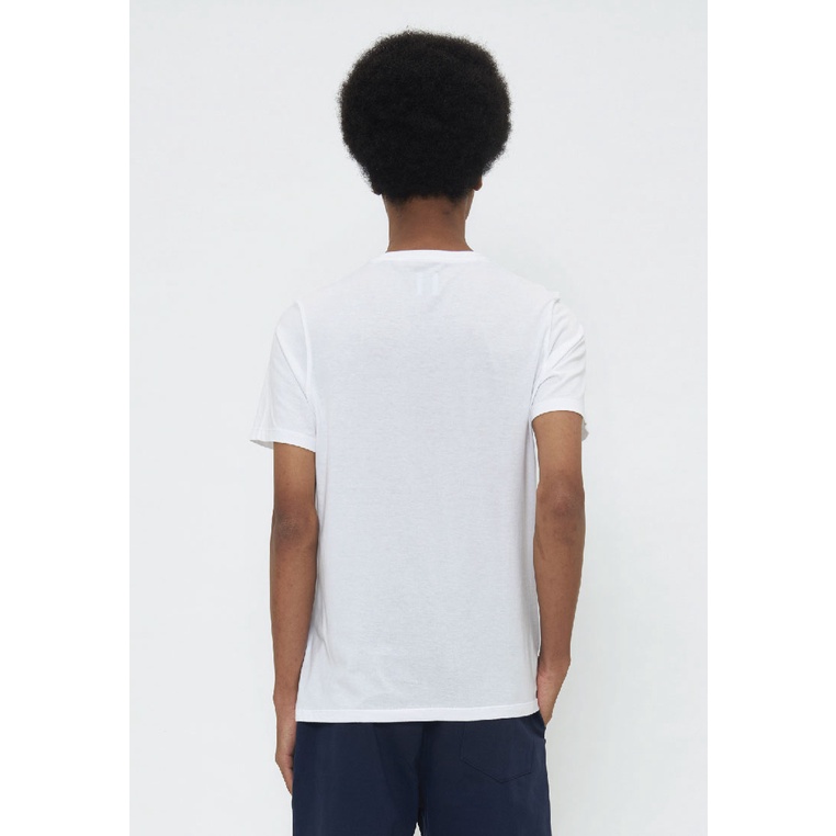 MANZONE Kaos Pria Lengan Pendek SLIM FIT Chirag Bestbuy-White