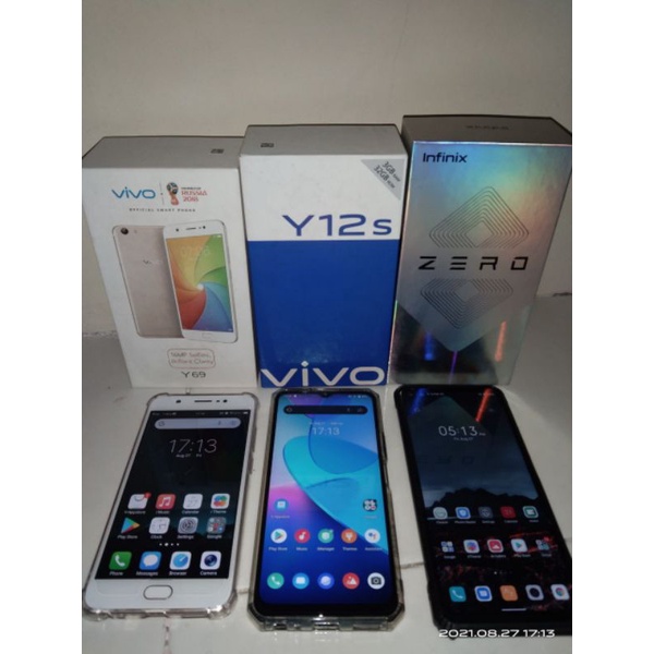 Vivo Y69 - Vivo Y12s - Infinix Zero 8 Second
