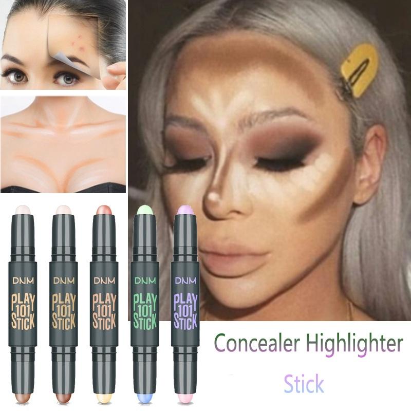 Lameila Highlight Contour Krim Face Eye Foundation Concealer Highlight Contour Pen Stick Cream