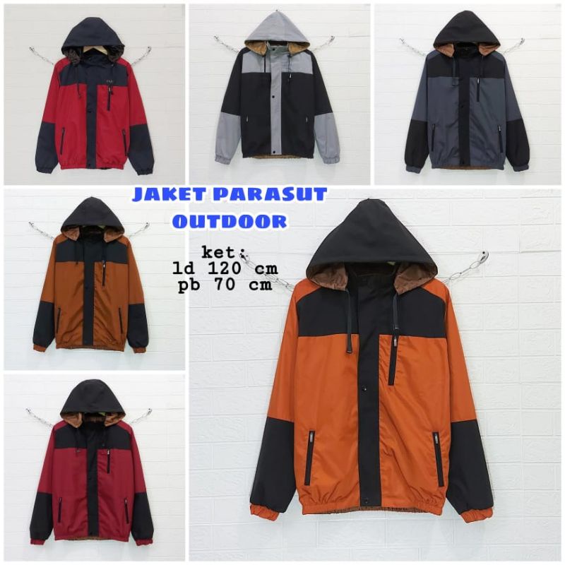 Jaket polet karet/5L/XXXL/ld 120 cm/fashion pria dan wanita/JUMBO/Jaket parasut