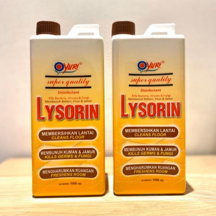 YURI LYSORIN DESINFECTANT 1000 ML BOTOL
