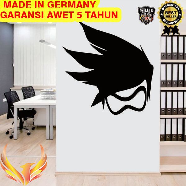 

TERMURAH Wall Stiker Sticker Overwatch Tracer Gamer Cutting stiker Game Stiker Phoenix Star