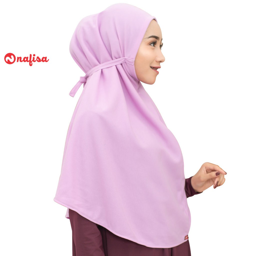 Hijab Instan Kaos Syari Nafisa Hijab At Home | Khimar Tali Jilbab Antem Kerudung Tanpa Pet |Part - 1