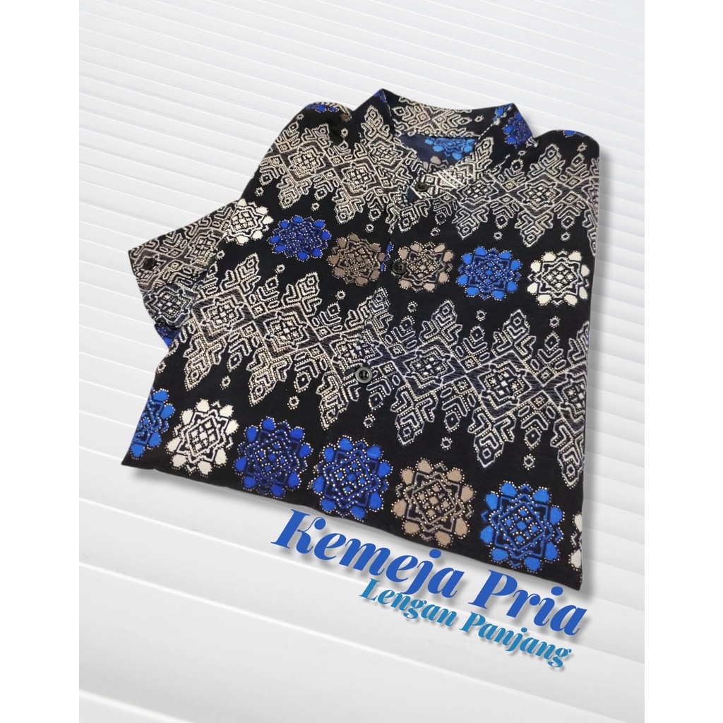 BO - KEMEJA LENGAN PANJANG PRIA / KEMEJA BATIK / KEMEJA CASUAL/ KEMEJA TERLARIS / KEMEJA PRIA / COD