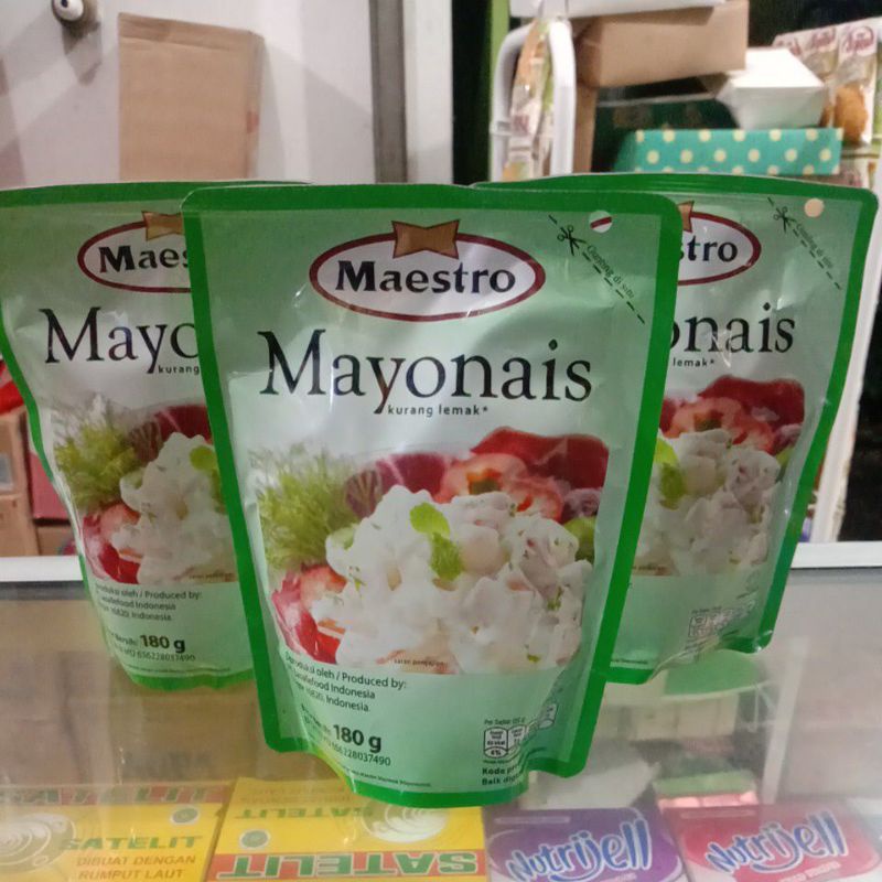 

MAYONAIS/ MAYONESE MEREK MAESTRO standing pouch 180gr