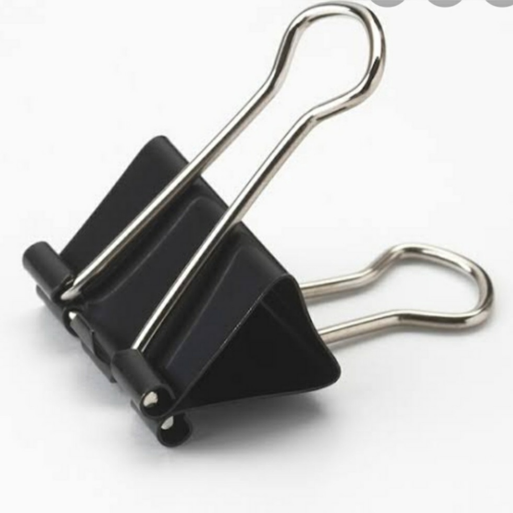 

(1pcs) Binder Clips / Penjepit Kertas JOYKO KENKO No. 155 Lebar 1,25 Inch 32mm