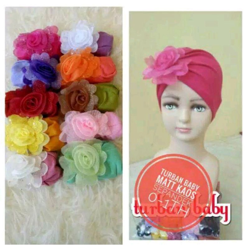 turban anak random warna/ turban bayi