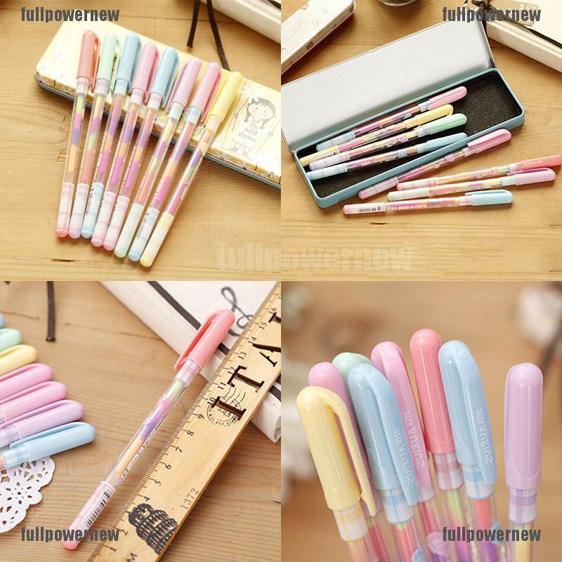 【COD】FLID 1Pcs Pen Ballpoint dengan 6 Warna Lucu