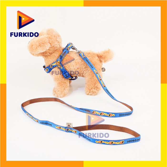 Richu Pet Harnest Leash / Tali Tuntun Anjing Kucing BO-1038