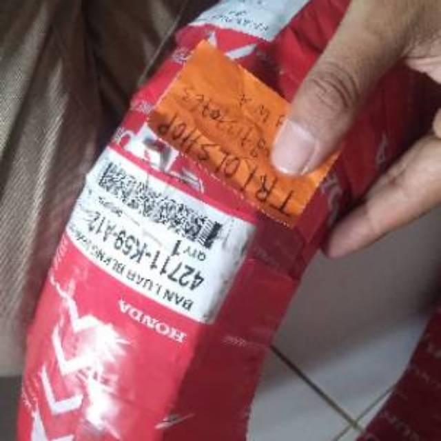 Ban tubles belakang ori honda beat karbu fi f1 pop scoopy vario 110 old lama 125 150 led tubeless