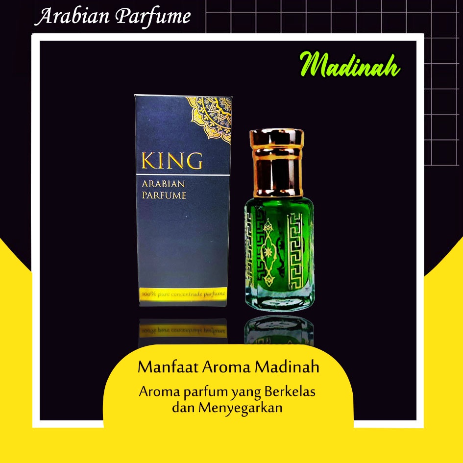 Parfum Sholat Parfum Arabian Madinah Aroma khas Arab Asli Saudi Arabia Non Alkhohol