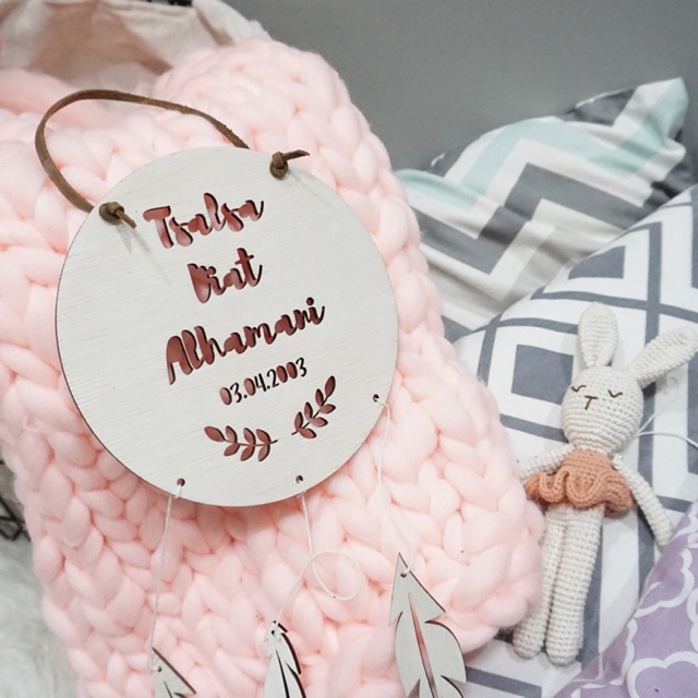 Dream Catcher Name Plaque