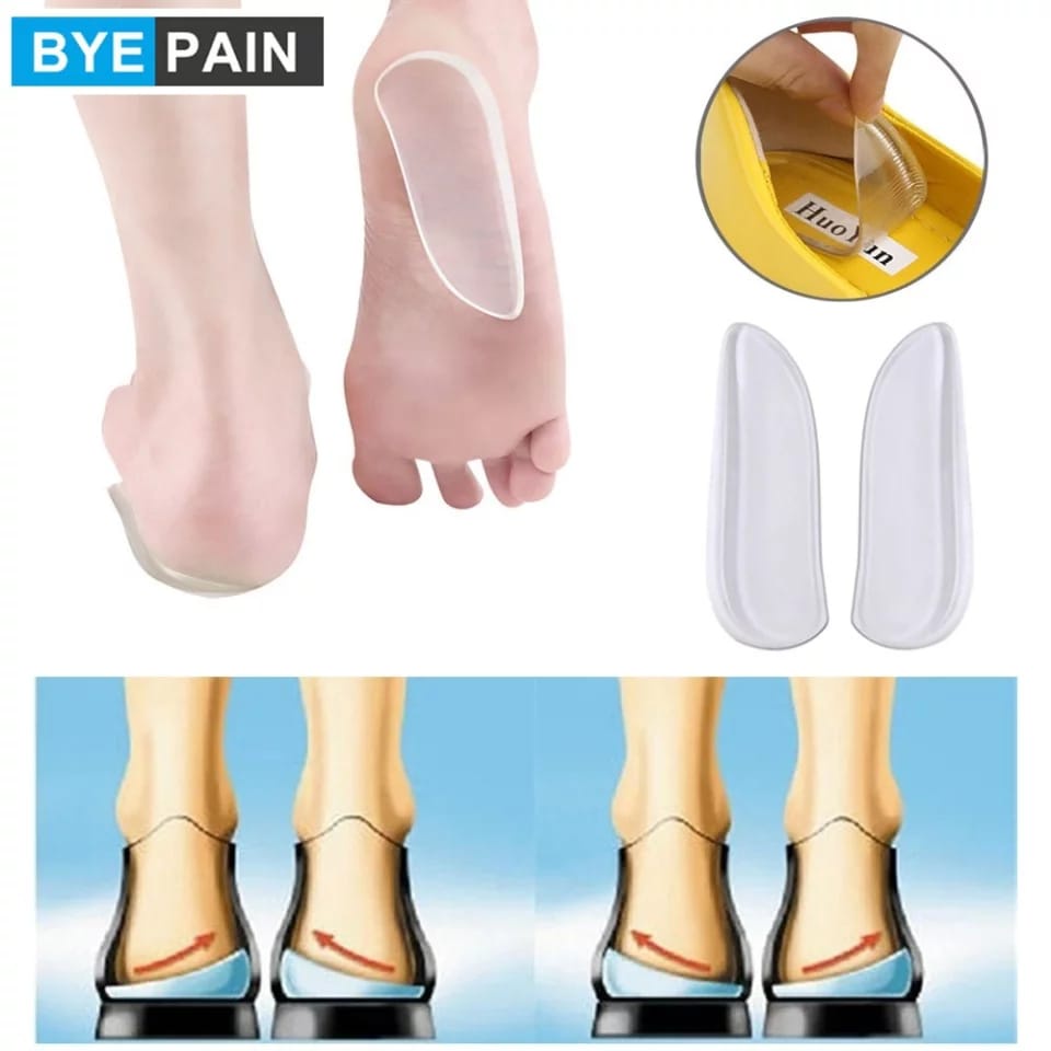 SEPASANG SOL UNTUK KAKI O DAN X KAKI DATAR INSOLE SILICON UNTUK KAKI X DAN O