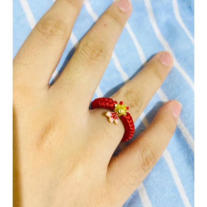 cincin rajut vatiari ikan koi. //cincin all size