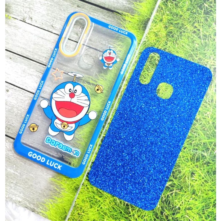 CASE DISNEY GLITER PROTECK KAMERA FOR HP OPPO REALME VIVO SAMSUNG XIAOMI REDMI