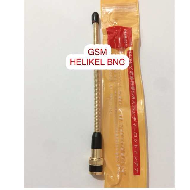 ANTENA VHF HELIKEL GOLD BNC UNTUK HT ICOM ATAU ALINCO DJ 196