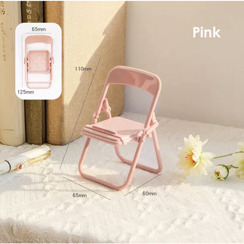 STAND HOLDER HP MODEL KURSI MACARON - PHONE HOLDER HP KURSI LIPAT