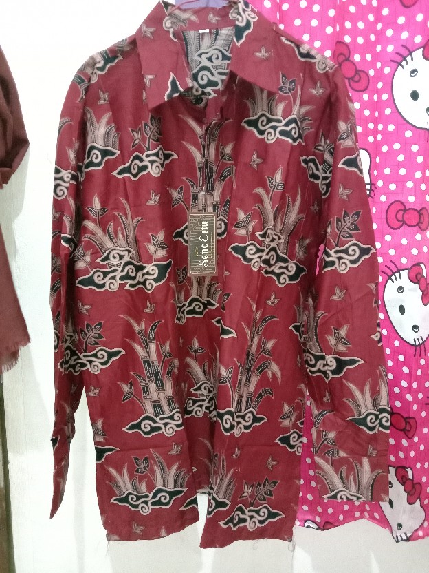 Kemeja Batik Reguler Fit Lengan Panjang Modern Ori Baju Batik Pria Pekalongan