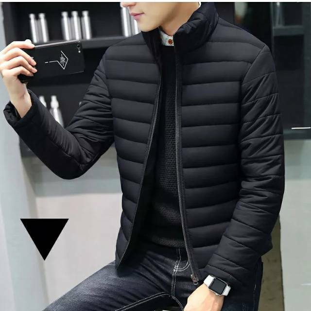 jaket winter puplin-jaket pria tebal-jaket parasut woterfroop